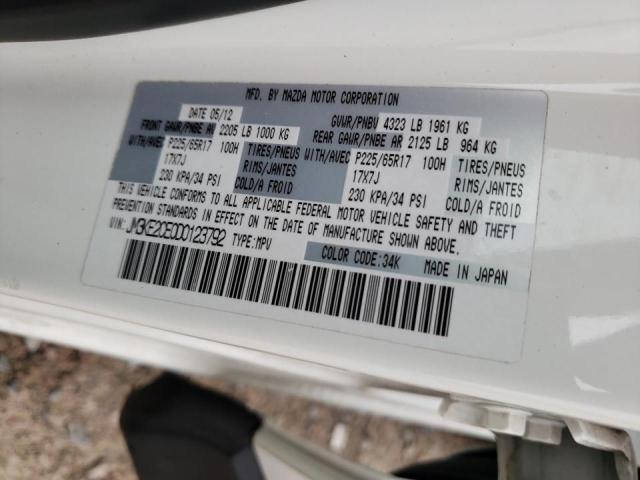 Photo 10 from auction – 2013 MAZDA CX-5 TOURI with VIN JM3KE2CE0D0123792