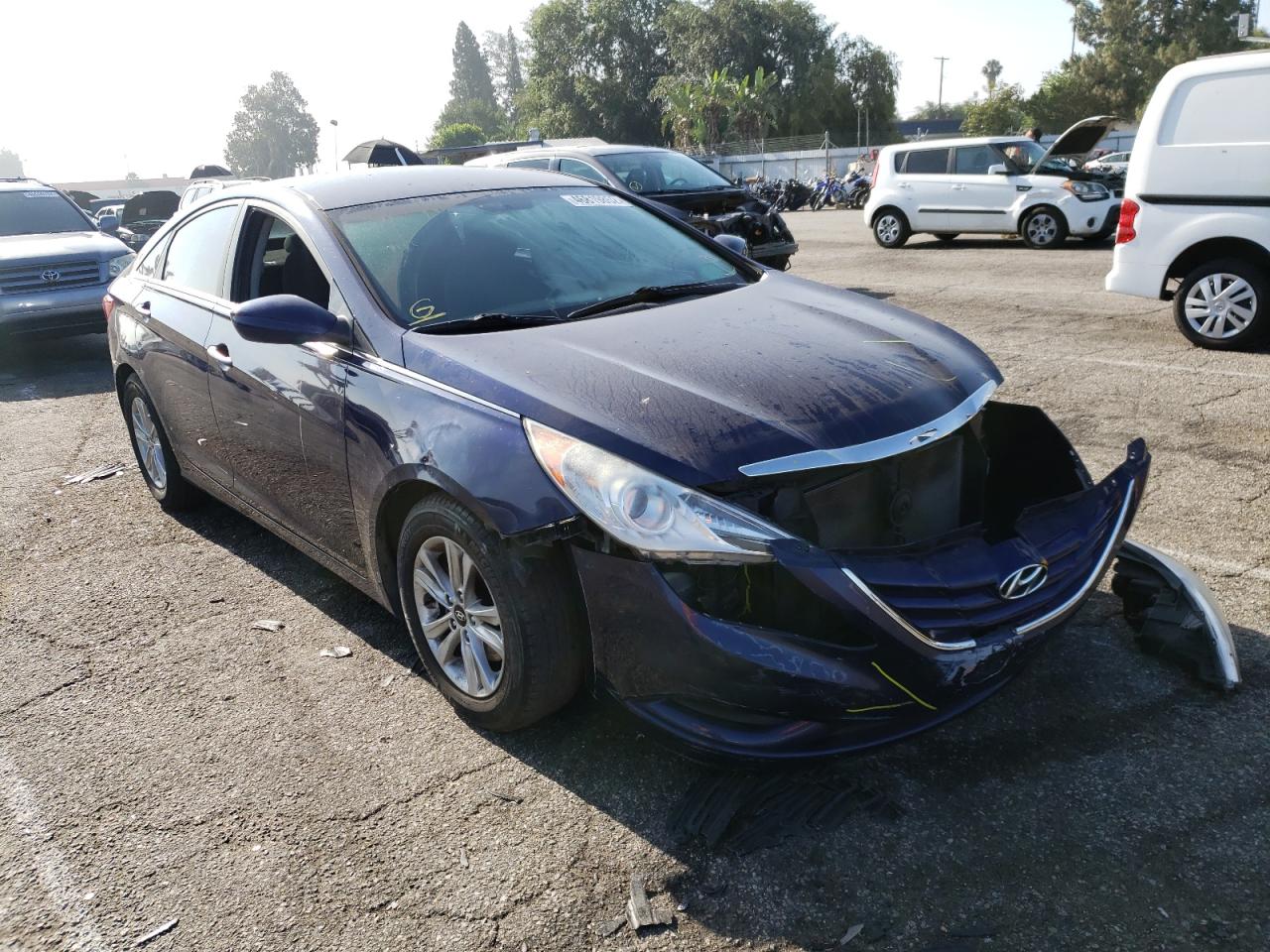 Photo 1 from auction – 2011 HYUNDAI SONATA GLS with VIN 5NPEB4AC1BH077174