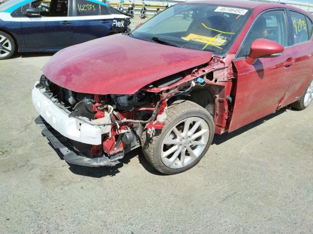 Photo 9 from auction – 2012 LEXUS CT 200 with VIN JTHKD5BH8C2080068