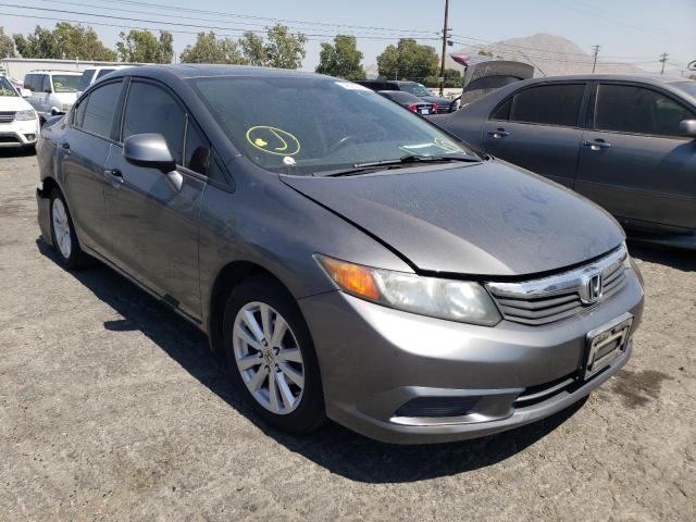 HONDA CIVIC EXL 2012 with VIN 2HGFB2F92CH537170 - Photo from auction