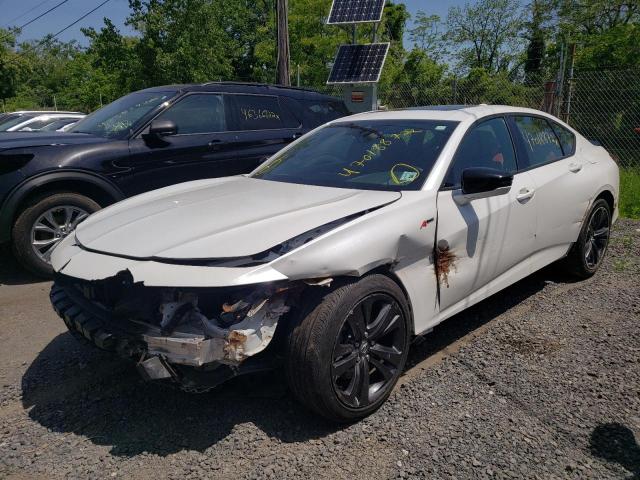 Photo 2 from auction – 2021 ACURA TLX TECH A with VIN 19UUB6F53MA011318