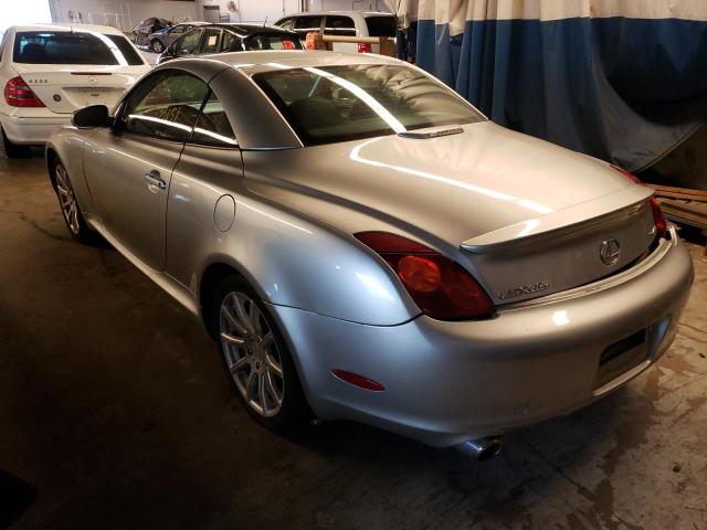Photo 3 from auction – 2002 LEXUS SC 430 with VIN JTHFN48Y020030128