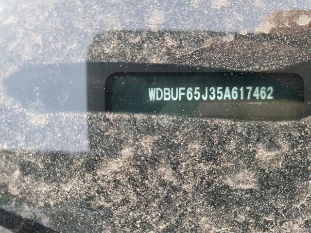 Photo 10 from auction – 2005 MERCEDES-BENZ E 320 with VIN WDBUF65J35A617462
