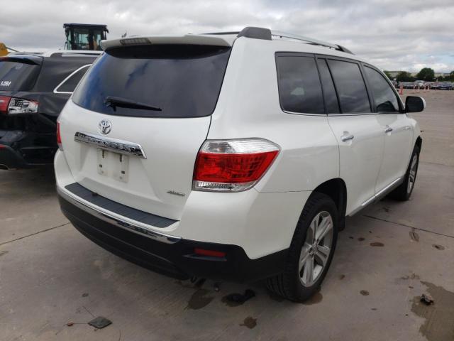 Photo 4 from auction – 2012 TOYOTA HIGHLANDER with VIN 5TDDK3EH8CS130668
