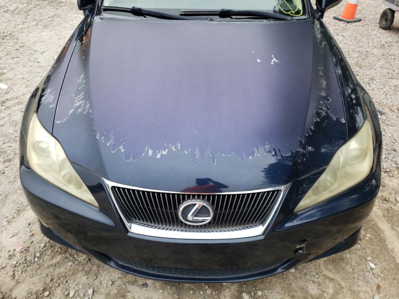 Photo 9 from auction – 2006 LEXUS IS 250 with VIN JTHBK262665014440
