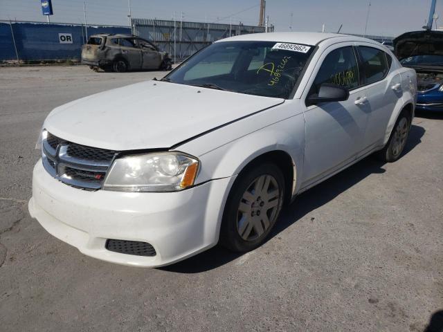 Photo 2 from auction – 2013 DODGE AVENGER SE with VIN 1C3CDZAB5DN725242