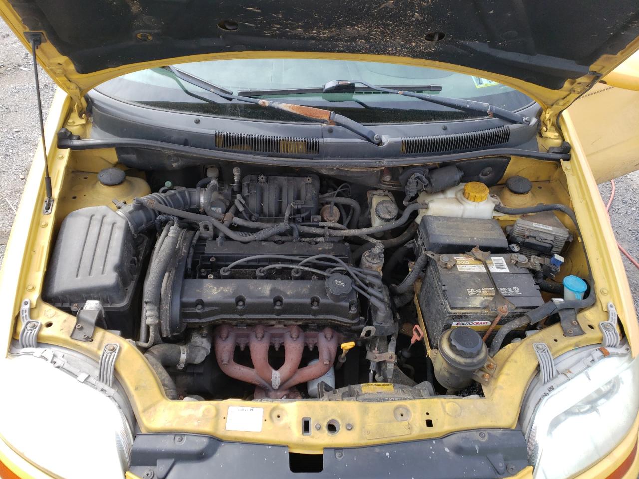 Photo 7 from auction – 2006 CHEVROLET AVEO BASE with VIN KL1TD66626B544519