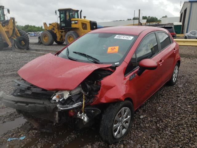Photo 2 from auction – 2014 KIA RIO LX with VIN KNADM5A39E6340101