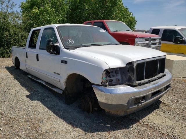 FORD F250 SUPER 2002 with VIN 1FTNW21FX2EC98324 - Photo from auction