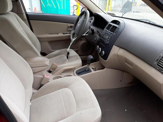 Photo 5 from auction – 2009 KIA SPECTRA EX with VIN KNAFE222995604021