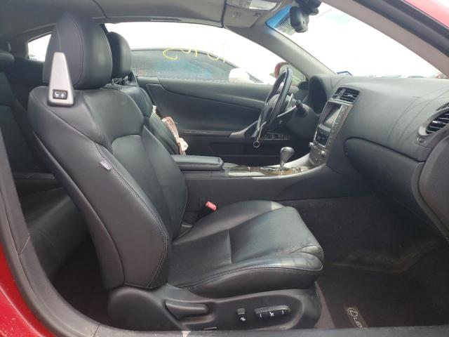 Photo 5 from auction – 2010 LEXUS IS 250 with VIN JTHFF2C27A2504308