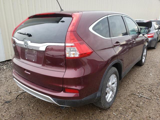 Photo 4 from auction – 2016 HONDA CR-V EX with VIN 2HKRM3H57GH532646