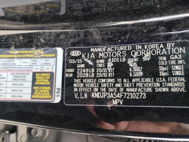 Photo 10 from auction – 2015 KIA SOUL + with VIN KNDJP3A54F7210273