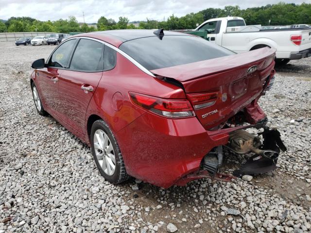 Photo 3 from auction – 2018 KIA OPTIMA LX with VIN 5XXGT4L31JG233291