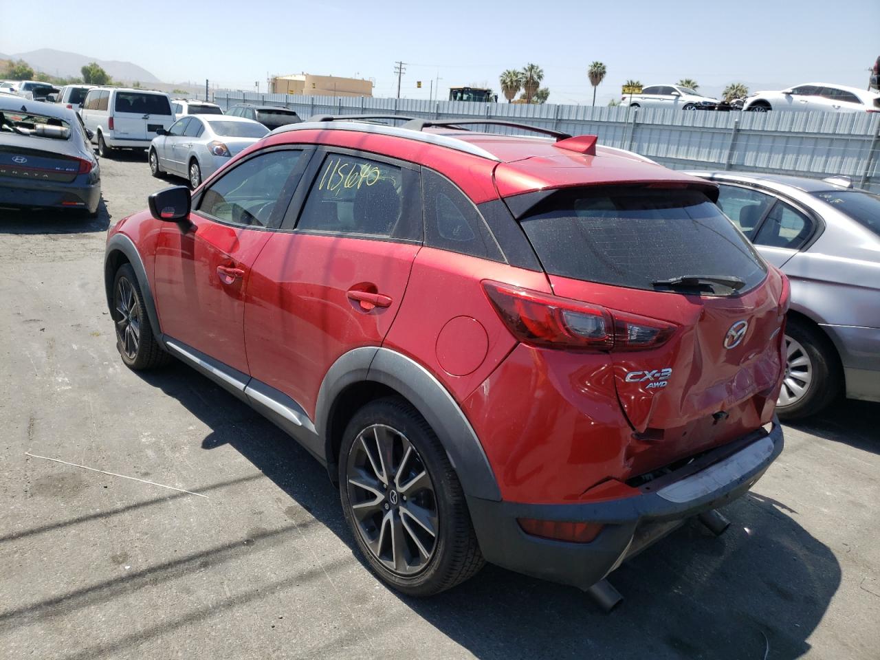 Photo 3 from auction – 2016 MAZDA CX-3 GRAND with VIN JM1DKBD72G0111111