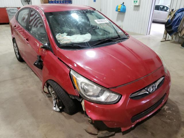 HYUNDAI ACCENT GLS 2012 with VIN KMHCT4AE1CU225459 - Photo from auction