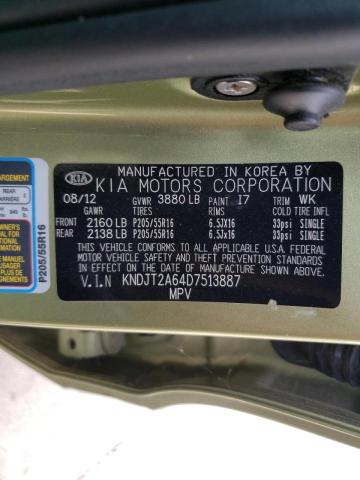 Zdjęcie 10 z aukcji – 2013 KIA SOUL + z VIN KNDJT2A64D7513887