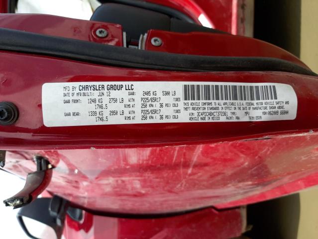 Photo 10 from auction – 2012 DODGE JOURNEY SE with VIN 3C4PDCABXCT372361