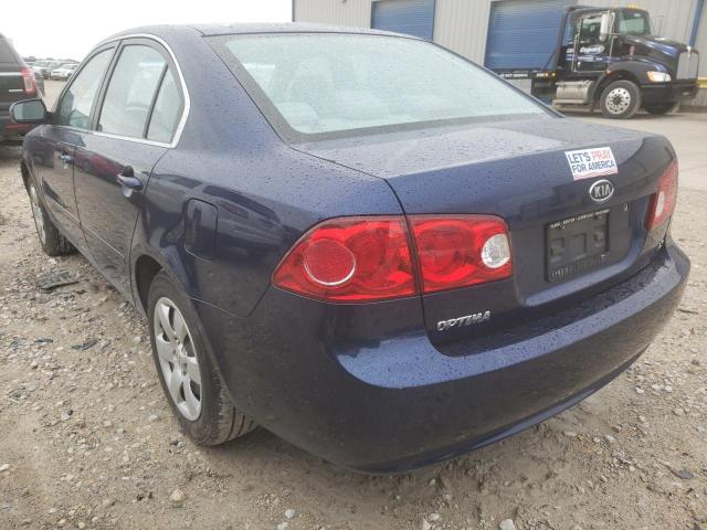 Photo 3 from auction – 2008 KIA OPTIMA with VIN KNAGE123385242287