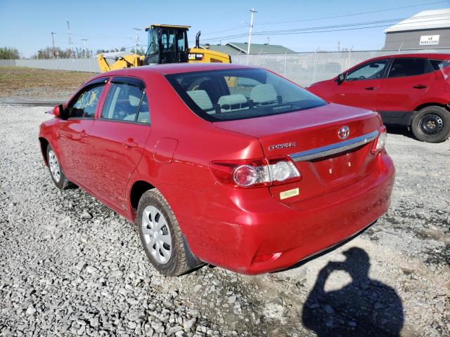Photo 3 from auction – 2013 TOYOTA COROLLA BA with VIN 2T1BU4EE3DC999587