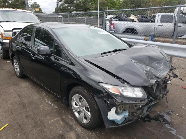 HONDA CIVIC LX 2013 with VIN 2HGFB2F55DH302034 - Photo from auction