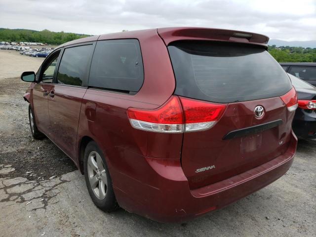 Photo 3 from auction – 2012 TOYOTA SIENNA with VIN 5TDZK3DC7CS207669