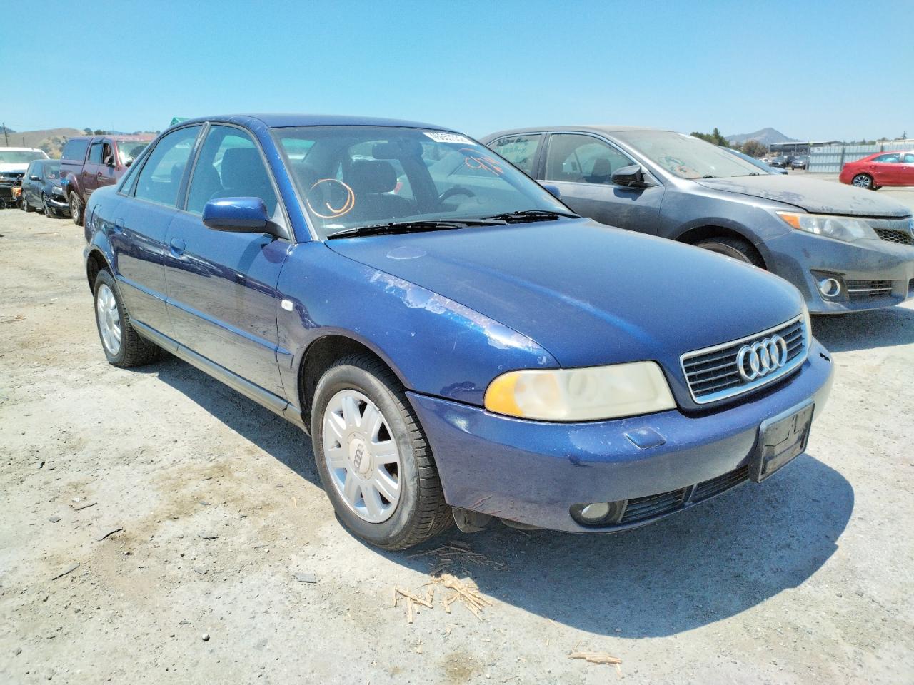 AUDI A4 1.8T 2001 with VIN WAUAC68D01A107418 - Photo from auction