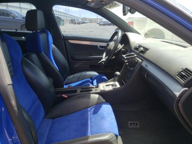 Photo 5 from auction – 2005 AUDI S4 with VIN WAUPL68E55A070360