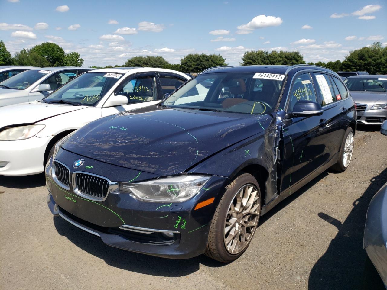 Photo 19 from auction – 2014 BMW 328 D XDRI with VIN WBA3K5C56EKT33579