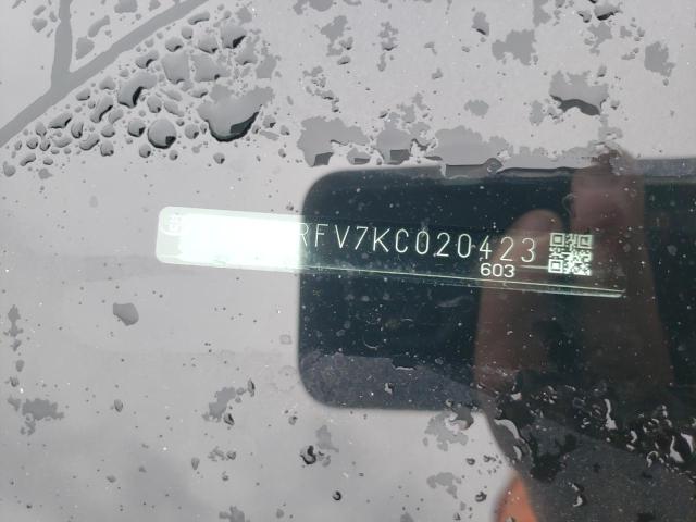 Photo 10 from auction – 2019 TOYOTA RAV4 XLE with VIN 2T3W1RFV7KC020423