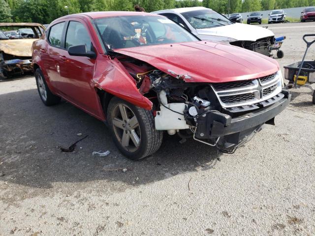 DODGE AVENGER SE 2013 with VIN 1C3CDZAB6DN626249 - Photo from auction