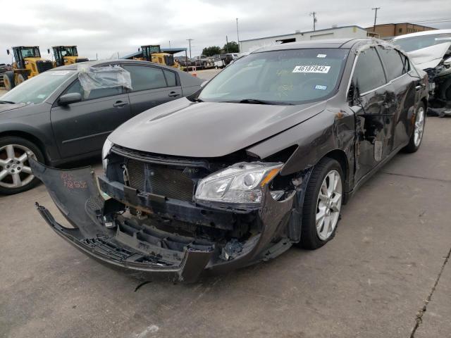 Photo 2 from auction – 2014 NISSAN MAXIMA S with VIN 1N4AA5AP0EC449037