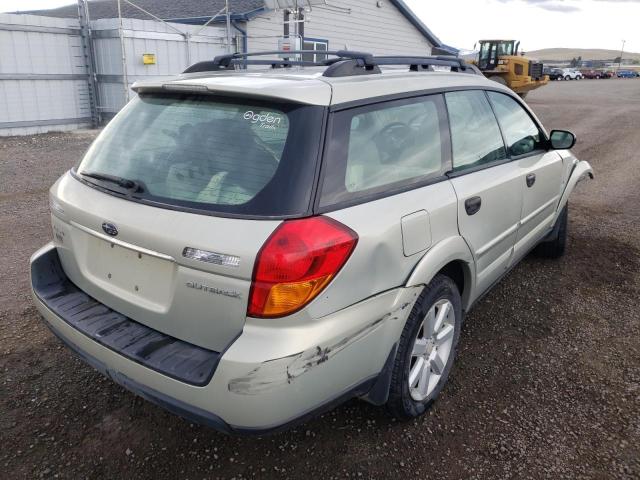 Photo 4 from auction – 2006 SUBARU LEGACY OUT with VIN 4S4BP61C767357459