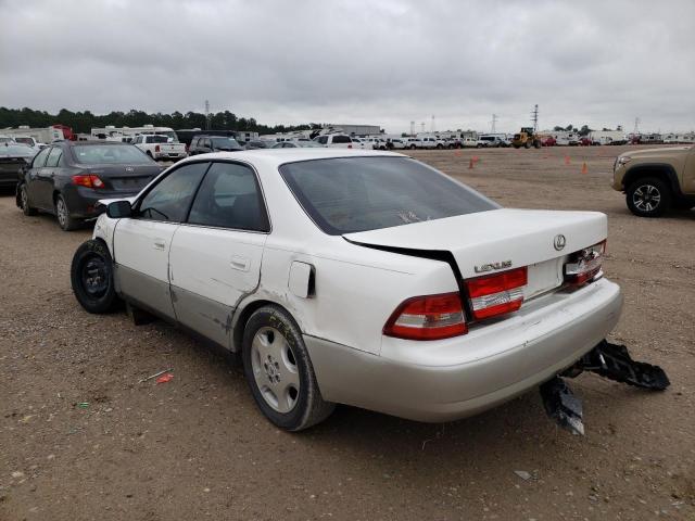 Photo 3 from auction – 2000 LEXUS ES 300 with VIN JT8BF28G0Y5102190