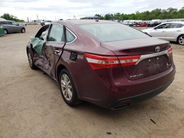 Photo 3 from auction – 2015 TOYOTA AVALON XLE with VIN 4T1BK1EB4FU169955