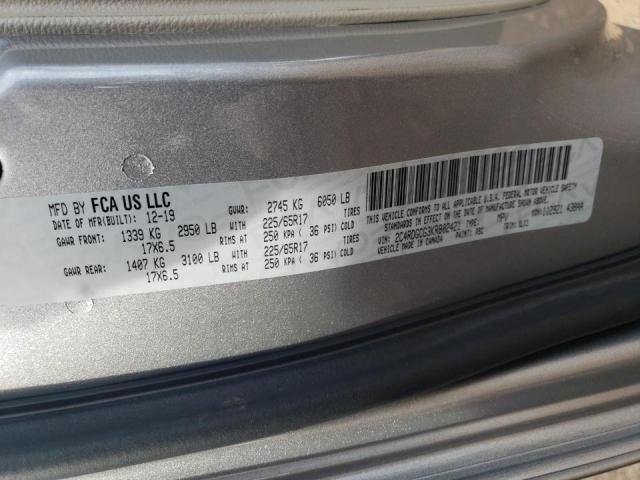 Photo 10 from auction – 2019 DODGE GRAND CARA with VIN 2C4RDGCG3KR802421