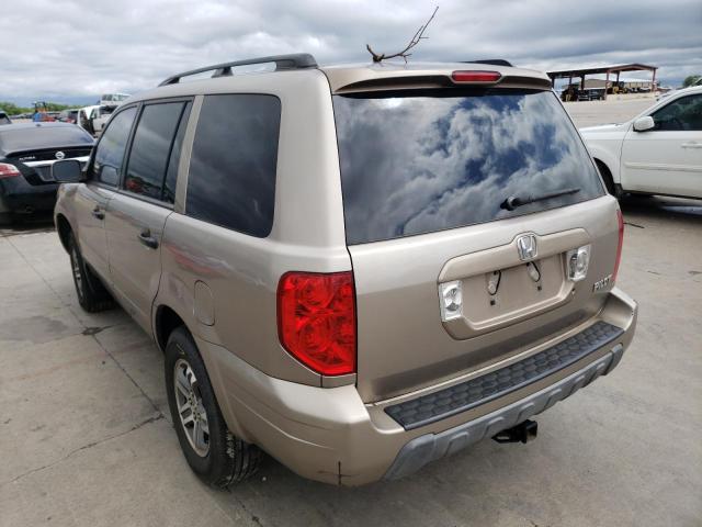 Photo 3 from auction – 2004 HONDA PILOT EXL with VIN 2HKYF18644H506388