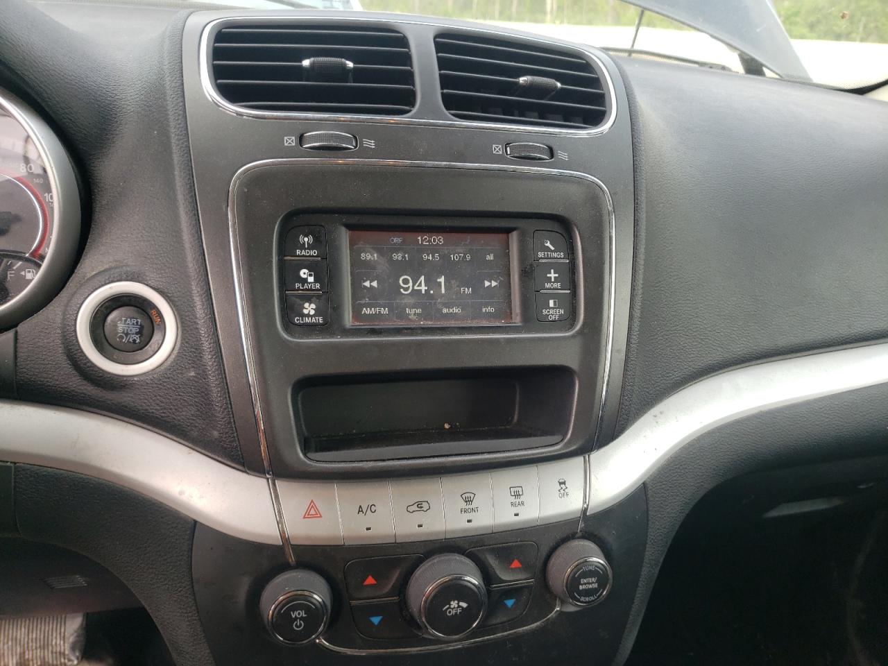Photo 19 from auction – 2012 DODGE JOURNEY SE with VIN 3C4PDCAB8CT205190