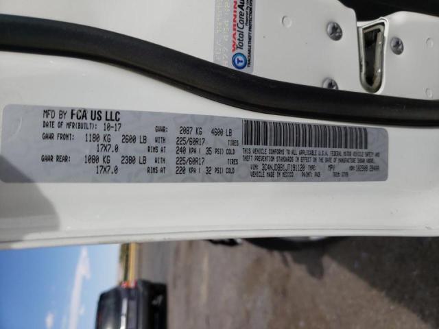 Photo 10 from auction – 2018 JEEP COMPASS LA with VIN 3C4NJDBB1JT191120