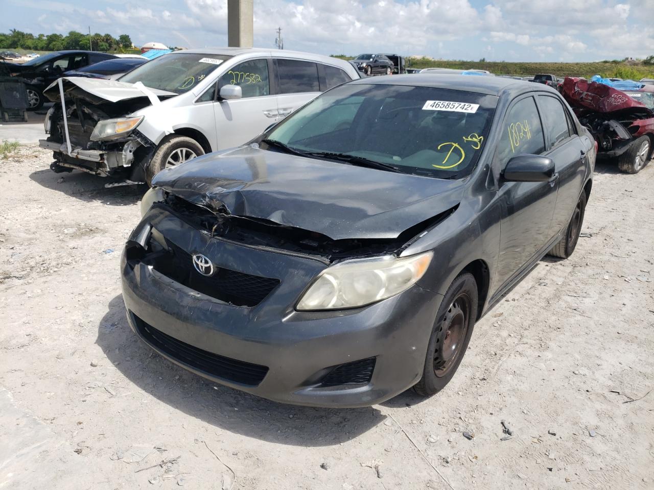 Photo 2 from auction – 2010 TOYOTA COROLLA BA with VIN 1NXBU4EEXAZ332865