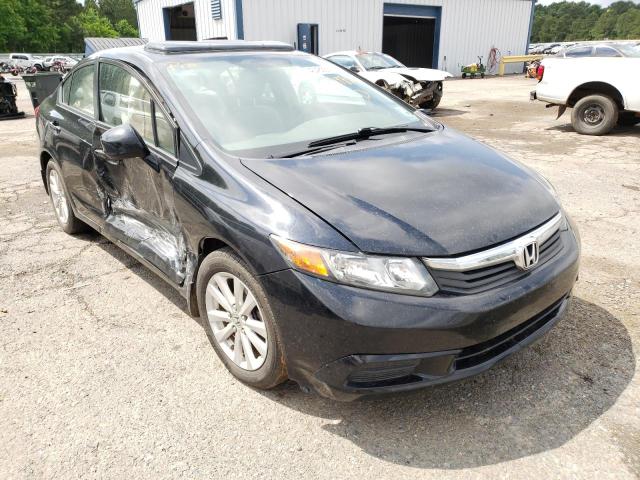 HONDA CIVIC EXL 2012 with VIN 2HGFB2F93CH519826 - Photo from auction