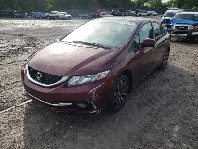 Photo 2 from auction – 2015 HONDA CIVIC EXL with VIN 19XFB2F93FE103032