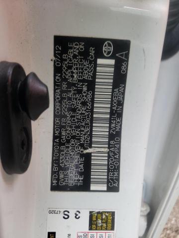 Photo 10 from auction – 2012 TOYOTA PRIUS V with VIN JTDZN3EUXC3166986