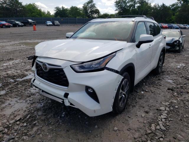 Photo 2 from auction – 2020 TOYOTA HIGHLANDER with VIN 5TDGZRBHXLS051549