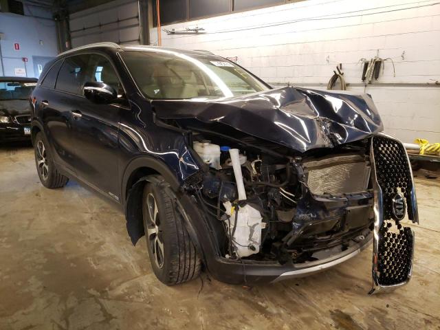 KIA SORENTO EX 2018 with VIN 5XYPHDA52JG370063 - Photo from auction