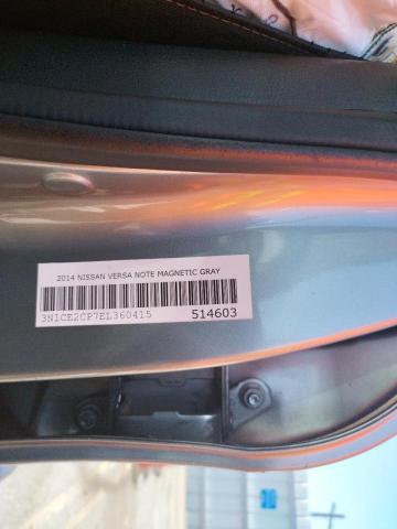 Photo 10 from auction – 2014 NISSAN VERSA NOTE with VIN 3N1CE2CP7EL360415