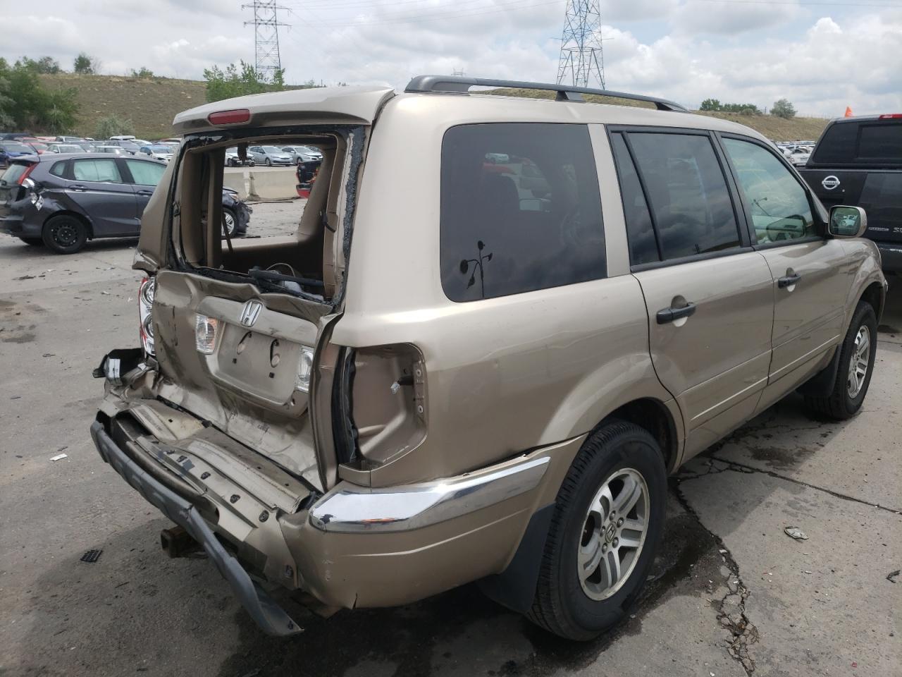 Foto 17 de la subasta – 2005 HONDA PILOT EXL con VIN 5FNYF18605B062197