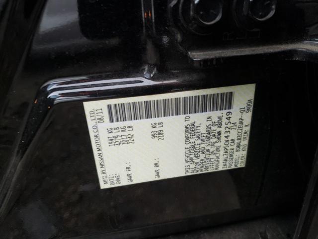Photo 10 from auction – 2012 NISSAN ALTIMA BAS with VIN 1N4AL2AP5CN432549
