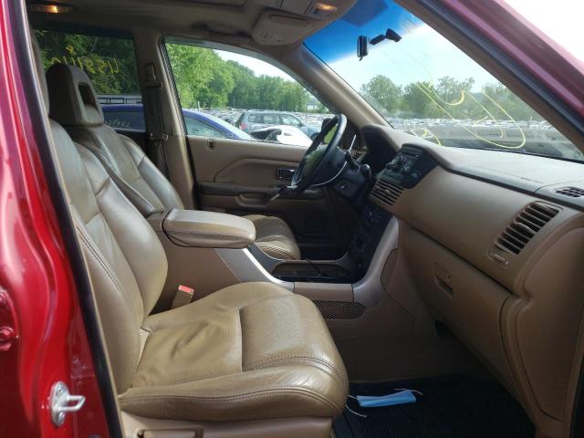 Photo 5 from auction – 2005 HONDA PILOT EXL with VIN 5FNYF18525B000114