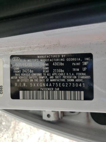 Foto 10 de la subasta – 2014 KIA OPTIMA EX con VIN 5XXGN4A75EG273041